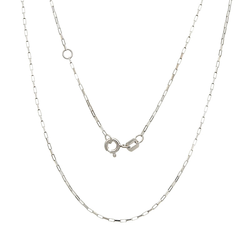 K18WG ゴールドネックレス 