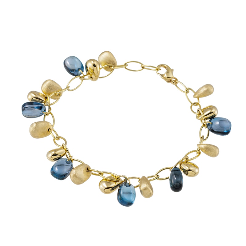 K18YG ゴールドブレスレット NUBIA 