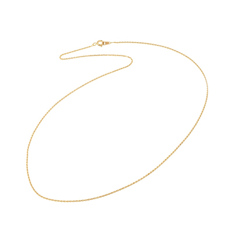 K18YG ゴールドネックレス 