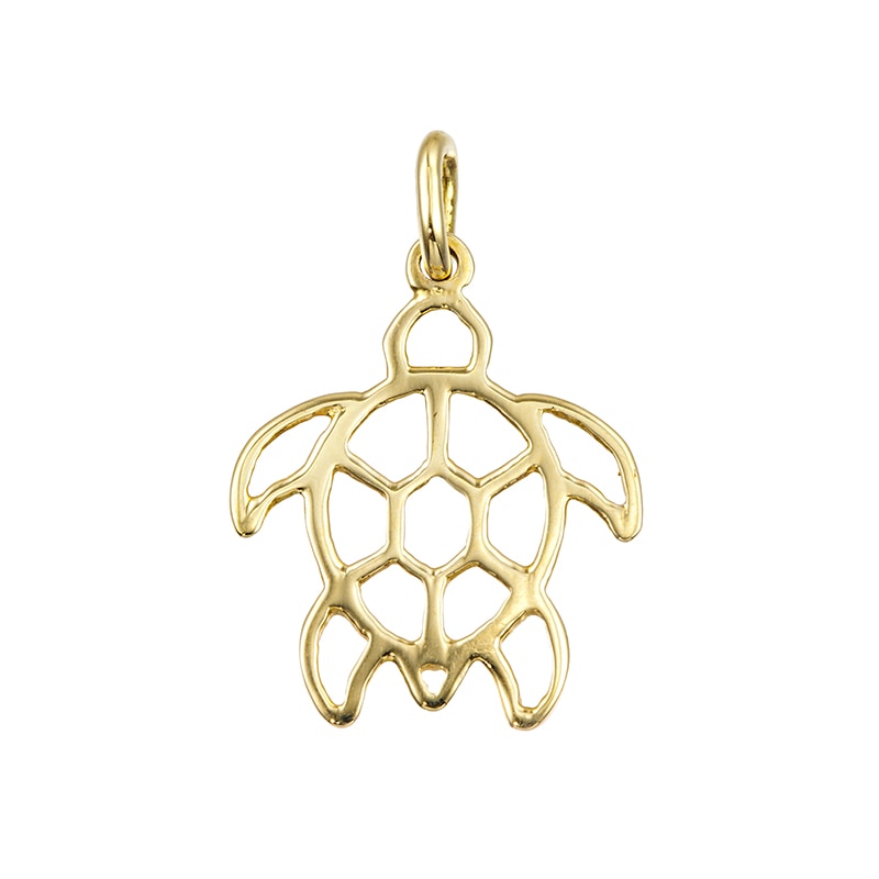 K18YG ゴールドペンダントトップ VESPIGNANI 