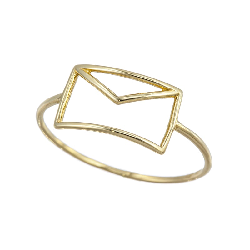 K18YG ゴールドリング VESPIGNANI 