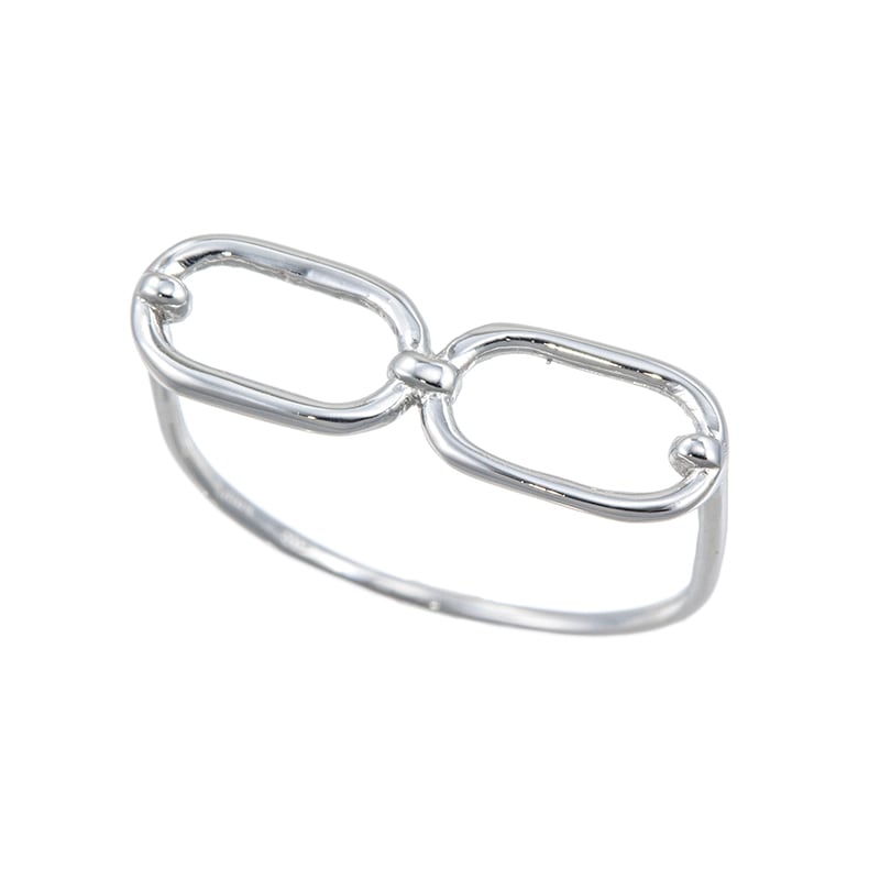 K18WG ゴールドリング VESPIGNANI 