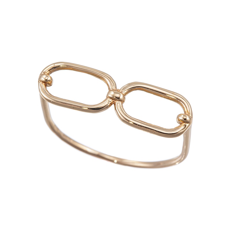 K18PG ゴールドリング VESPIGNANI 