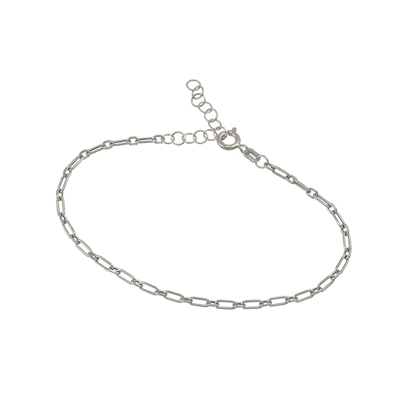 K18WG ゴールドブレスレット 