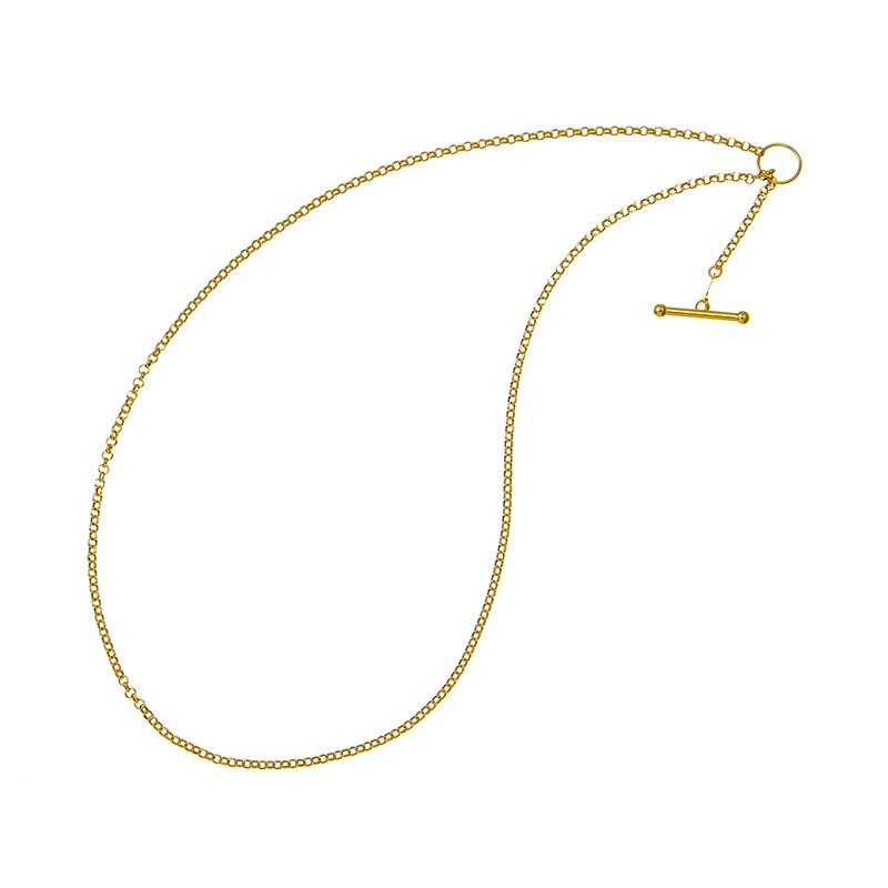 K18YG ゴールドネックレス 