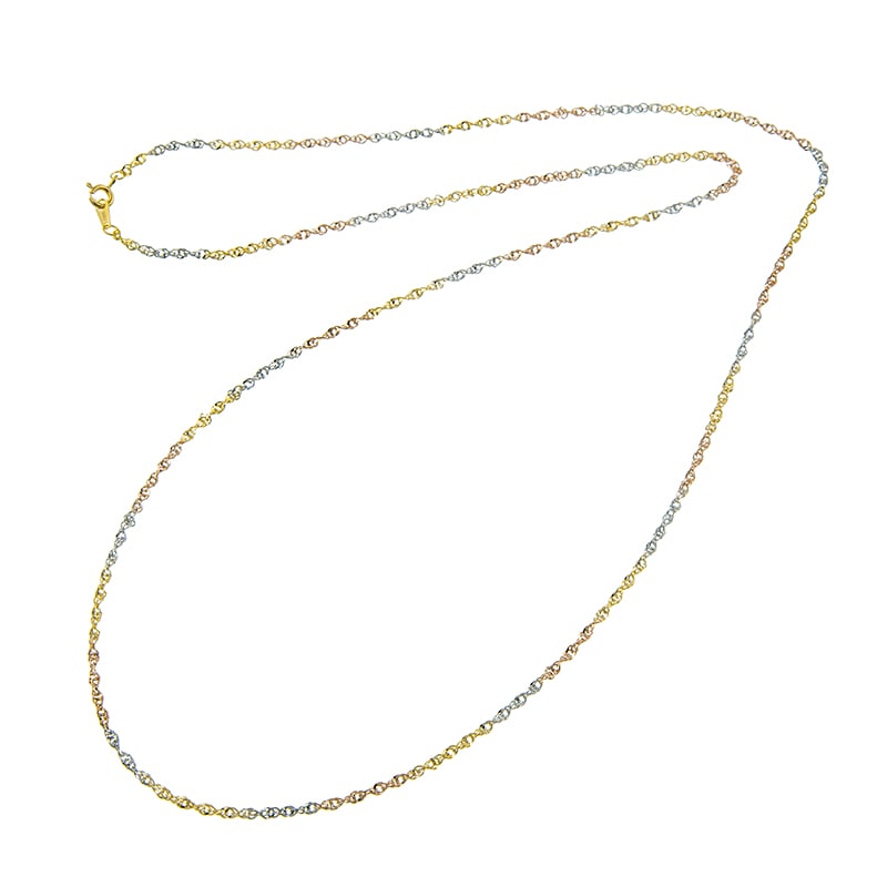 K18YGゴールドネックレス 