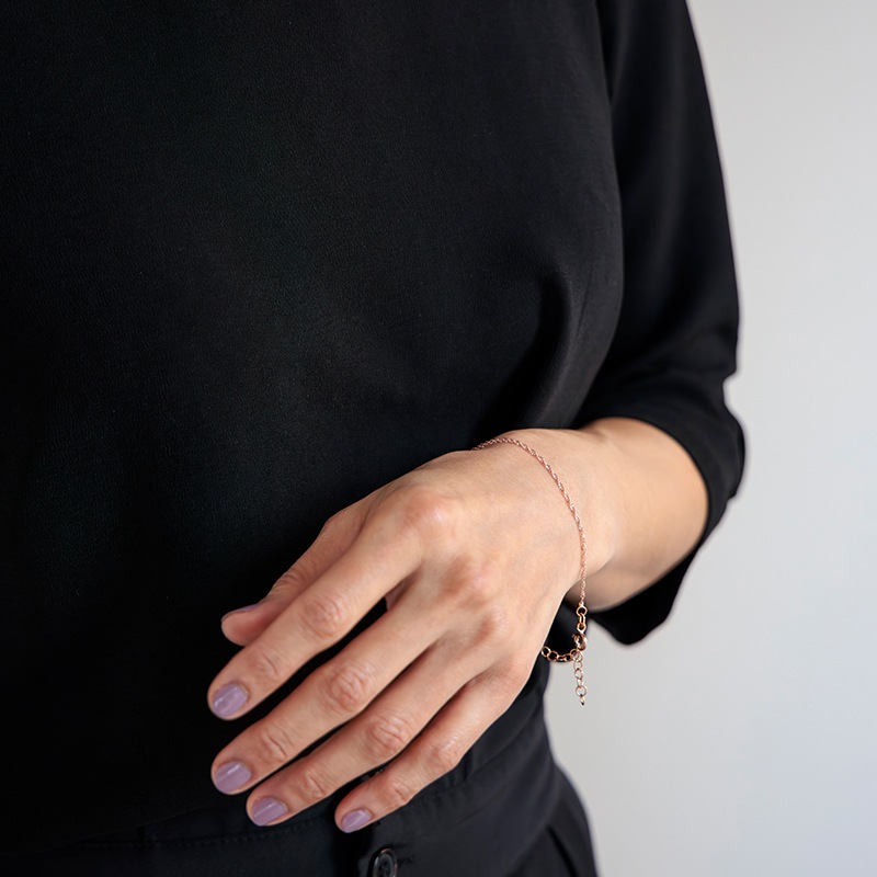 K18PG ゴールドブレスレット 