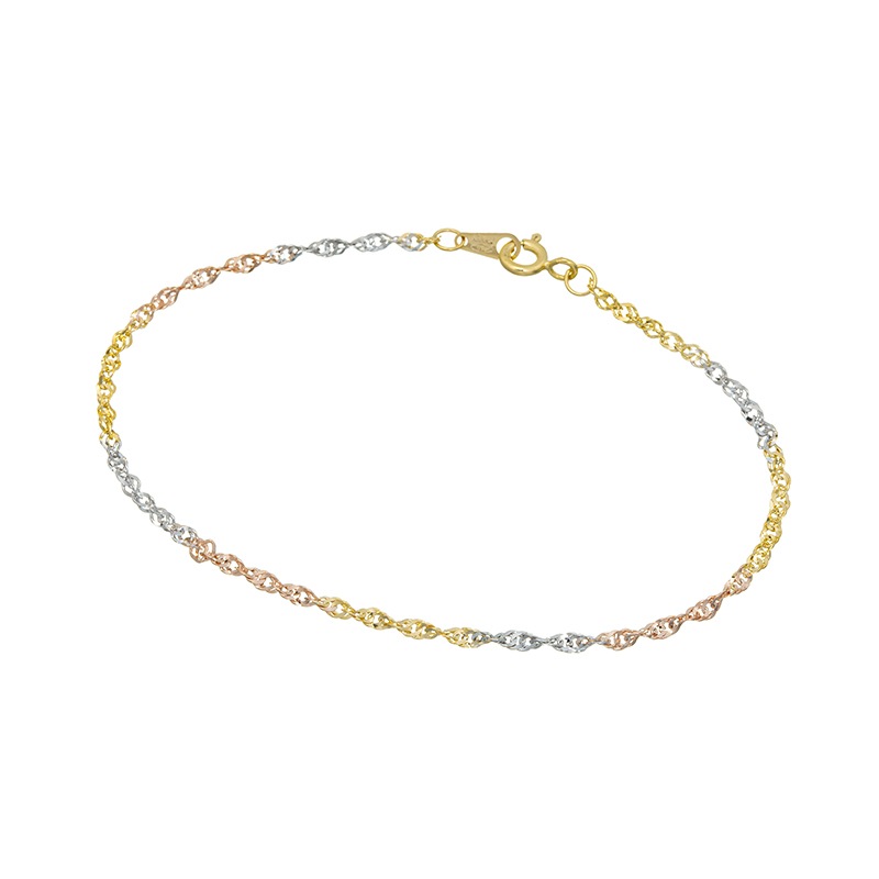 K18YGゴールドブレスレット 