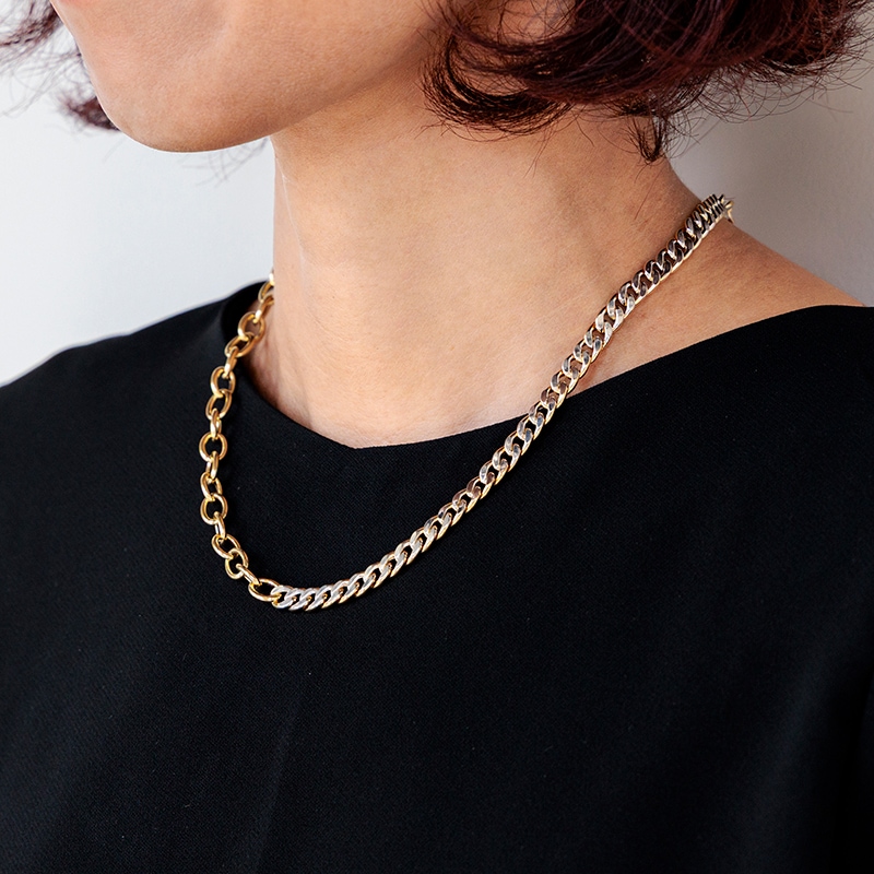 K18YG フィオレンティーナ ネックレス (2色) 