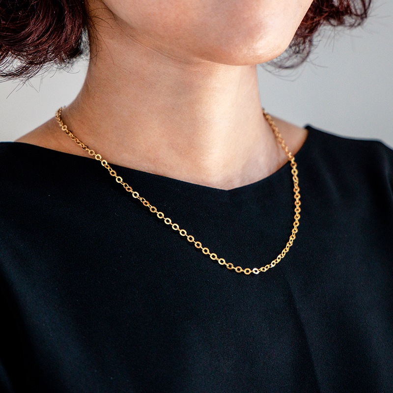 K18YG ゴールドネックレス