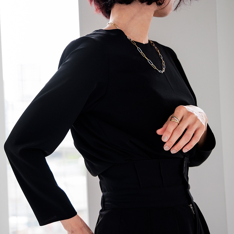 K18YG/WG/PG ゴールドリング Lucchetta 