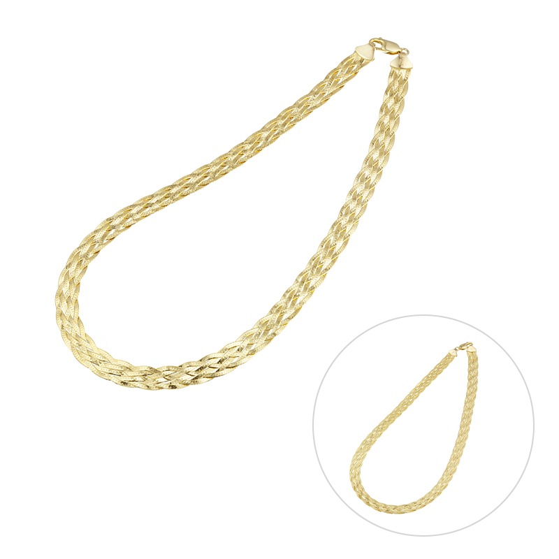 K18YG ゴールドネックレス