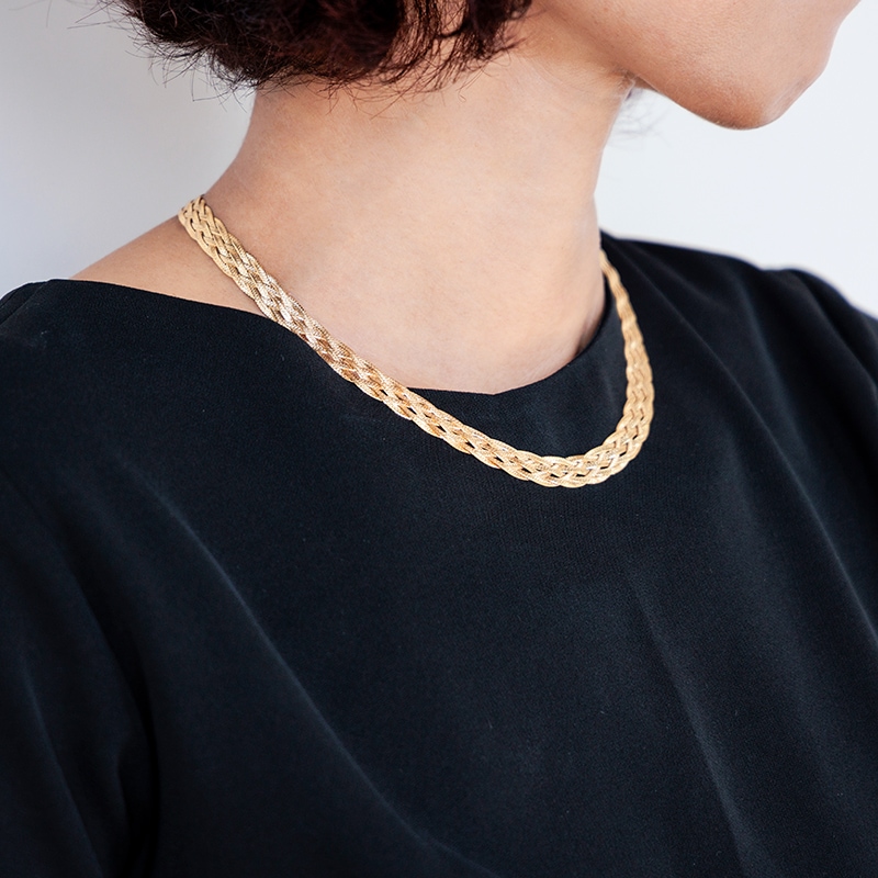 ^_−☆ネックレス【18k＊ITALY】m♡m Amazon.co.jp: Happy Goods Shop Kihei Necklace K18 18K Gold M