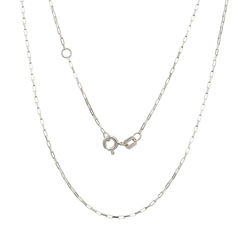 K18WG ゴールドネックレス