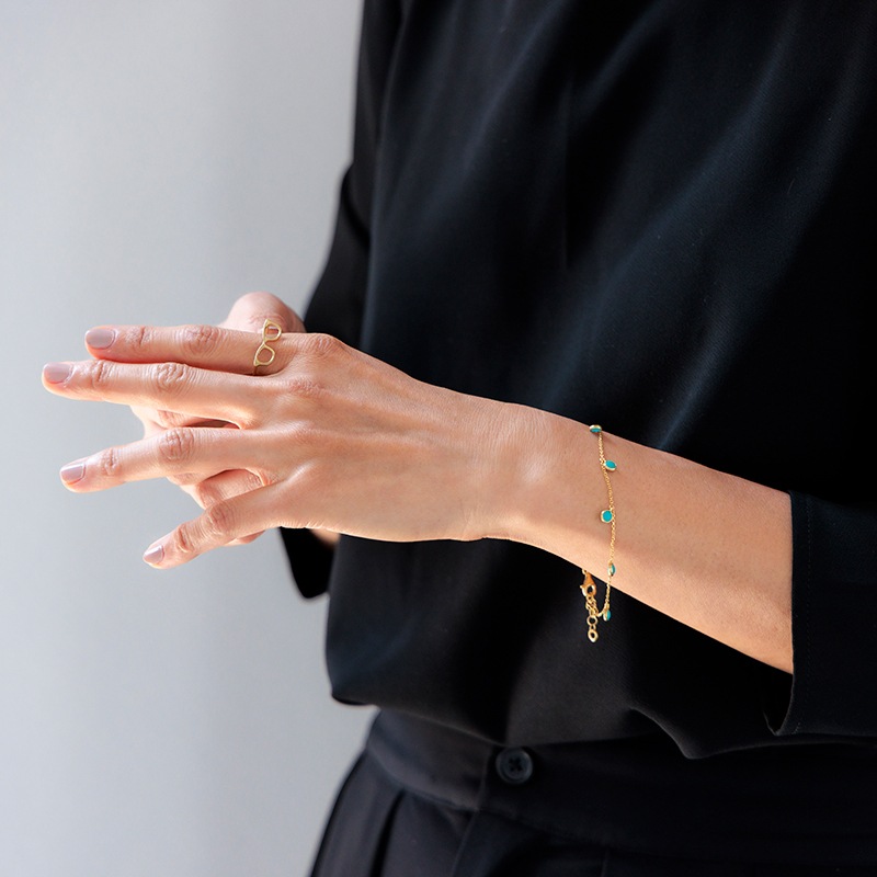 K18YG ゴールドリング VESPIGNANI 