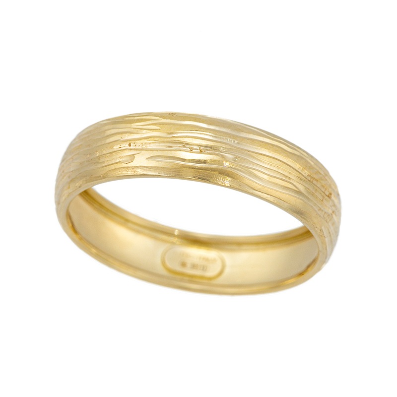 K18YG ゴールドリング Lucchetta 