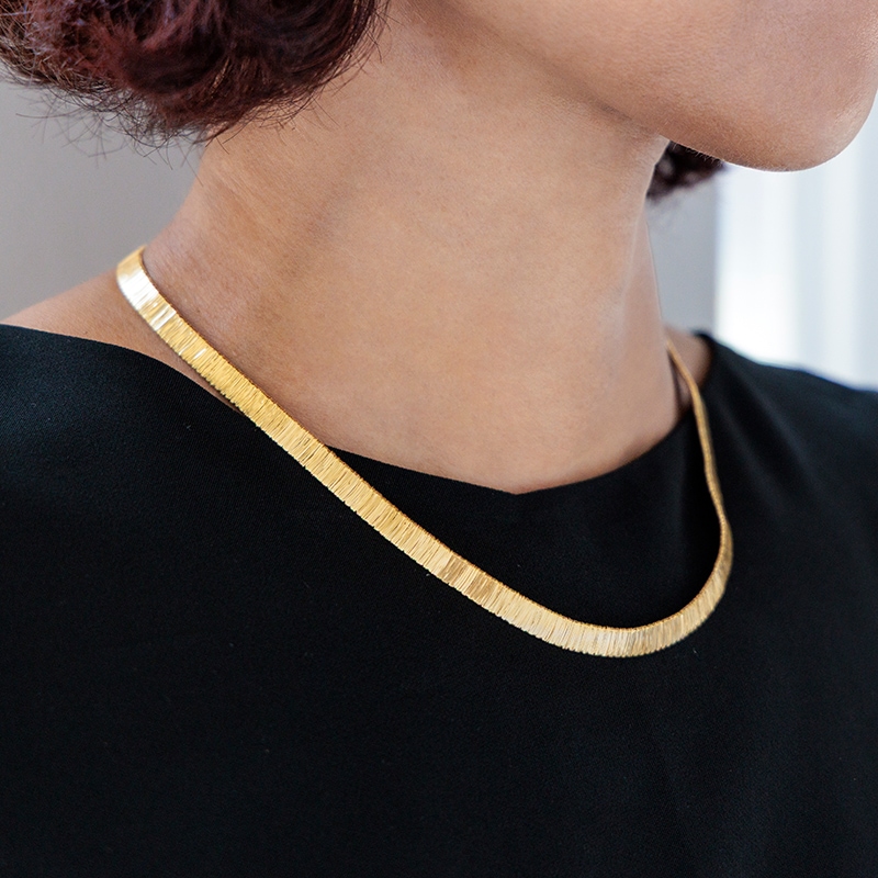 K18YG ゴールドネックレス JOKER 