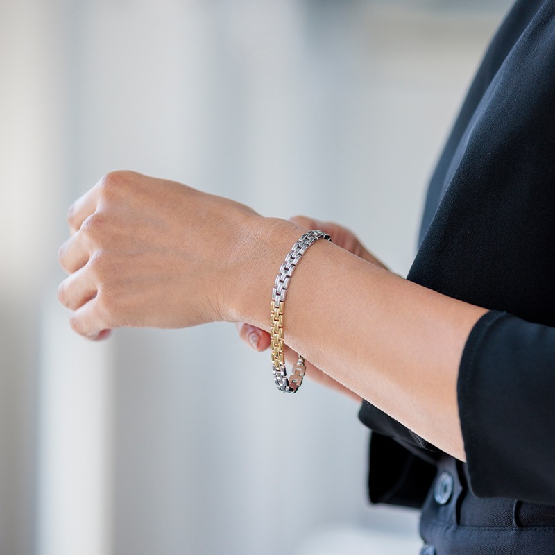 SV/K18YG ブレスレット NUBIA 