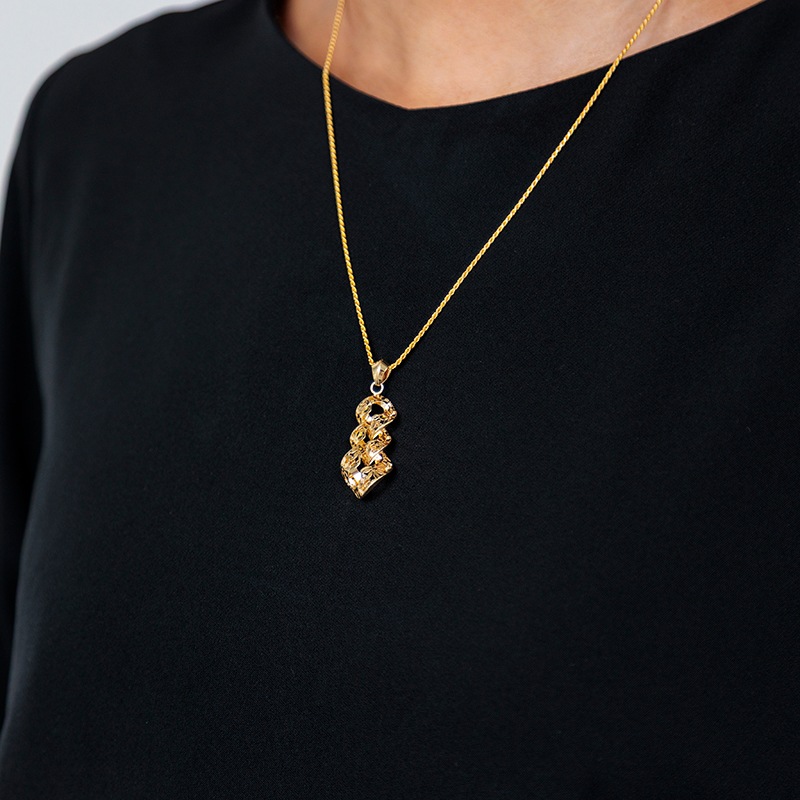 K18YG フィリグラーナ ペンダントトップ 