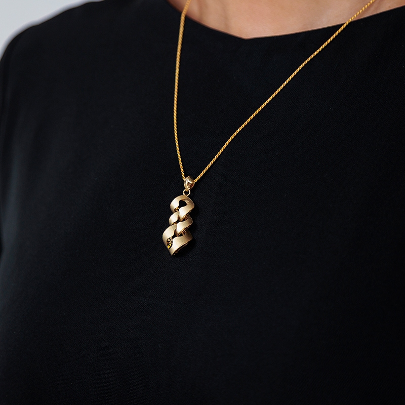 K18YG フィリグラーナ ペンダントトップ 