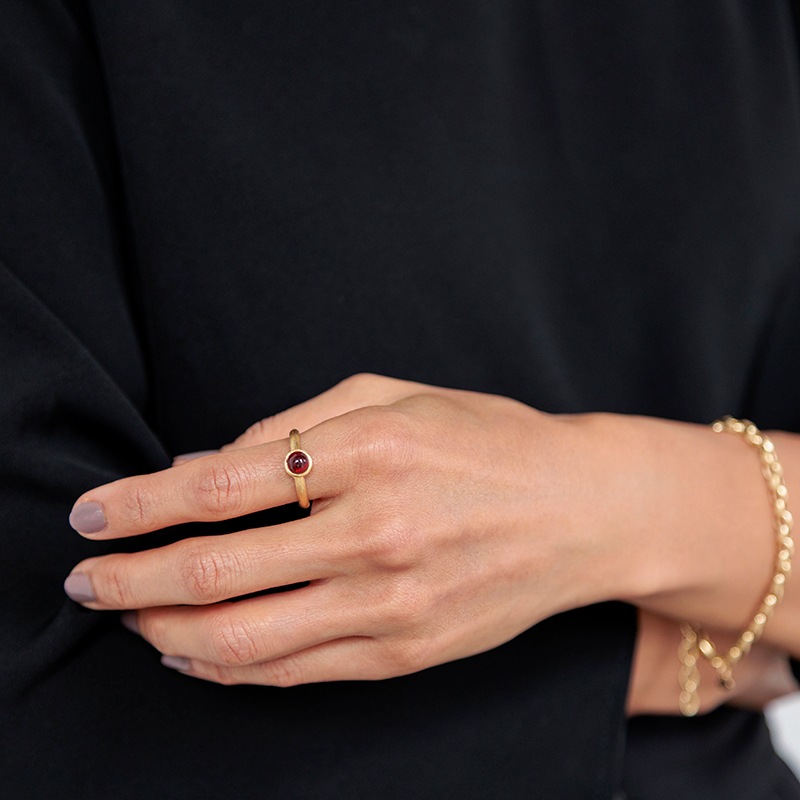 K18YG クリシュナ リング 