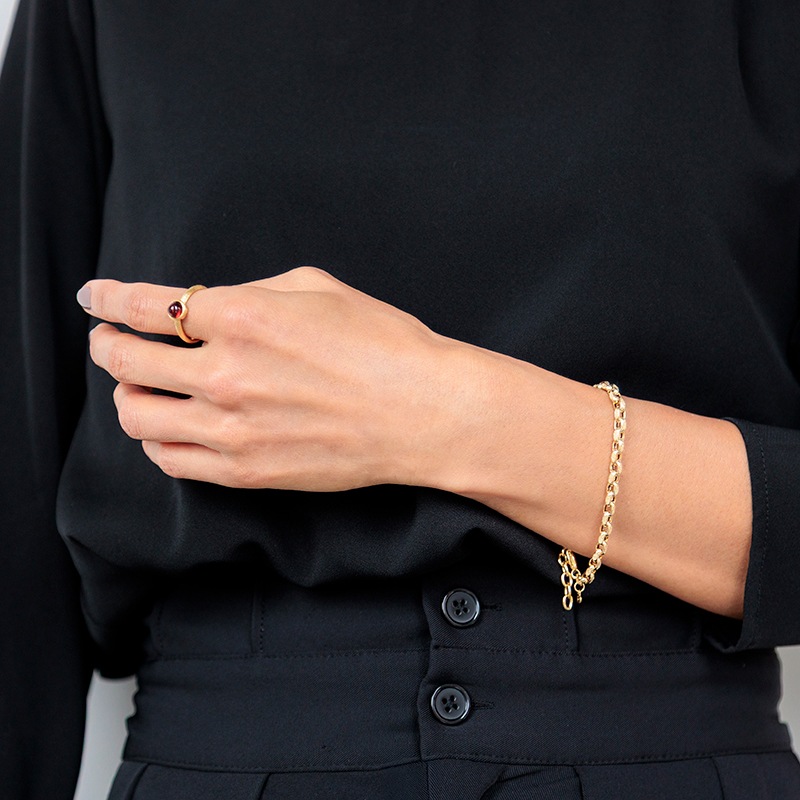 K18YG クリシュナ リング 