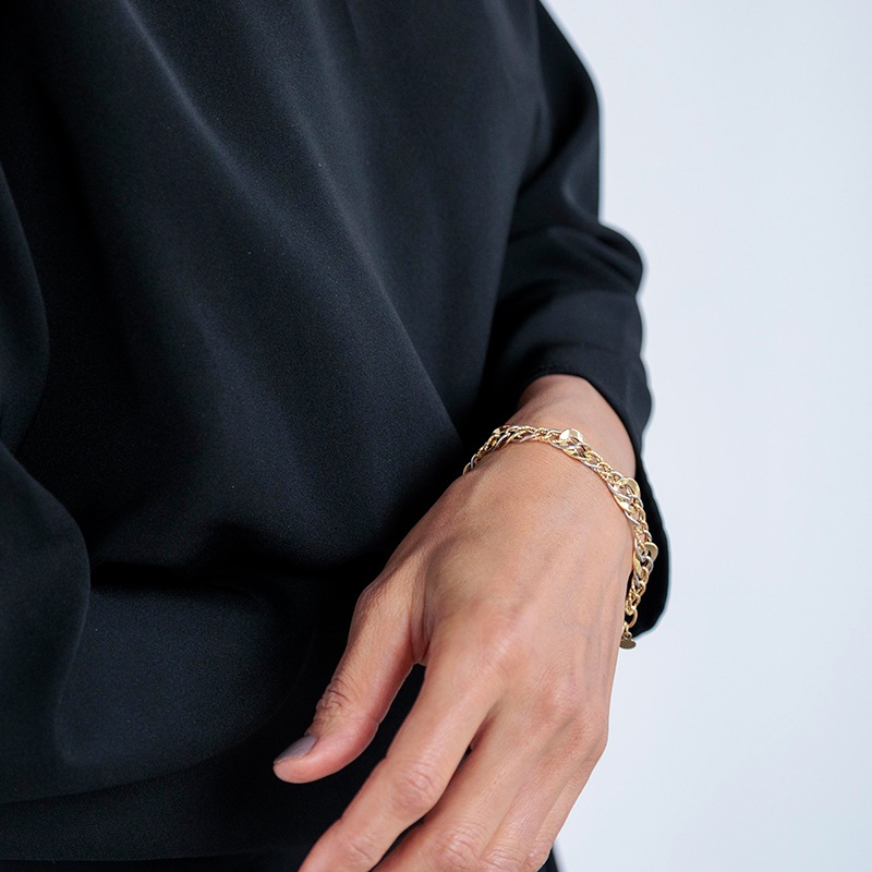 K18YG/WG フィオレンティーナ ブレスレット 