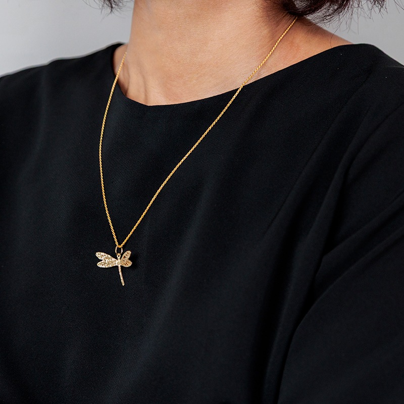 K18YG ゴールドペンダントトップ Lucchetta 