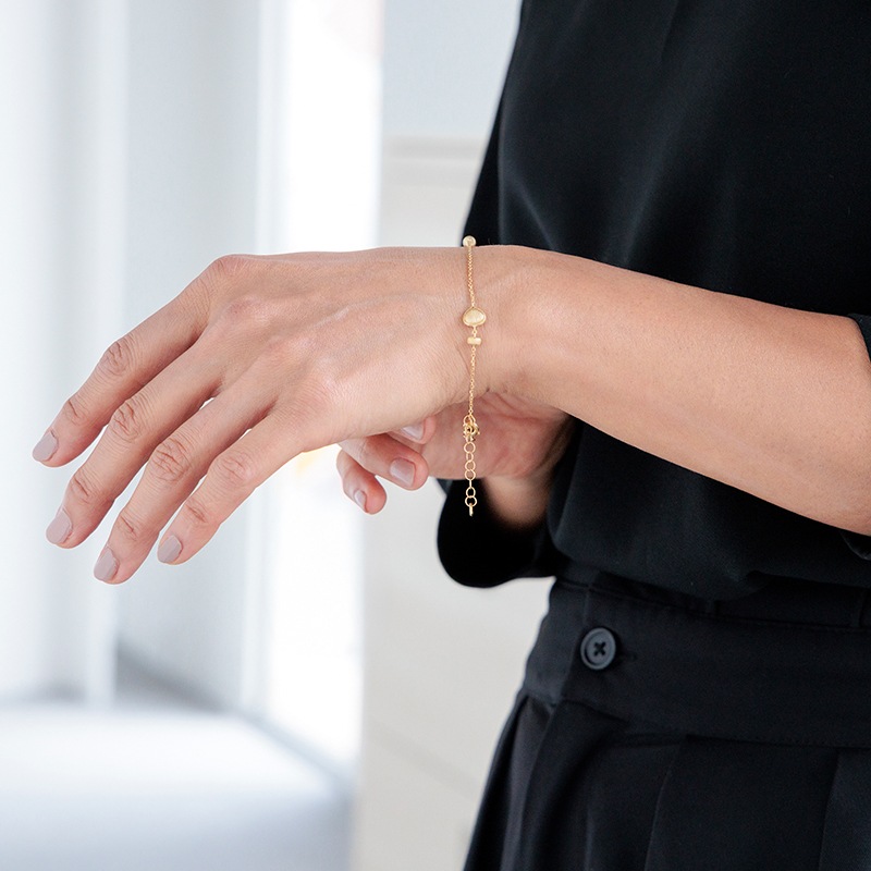 K18YG クリシュナ ゴールドブレスレット 