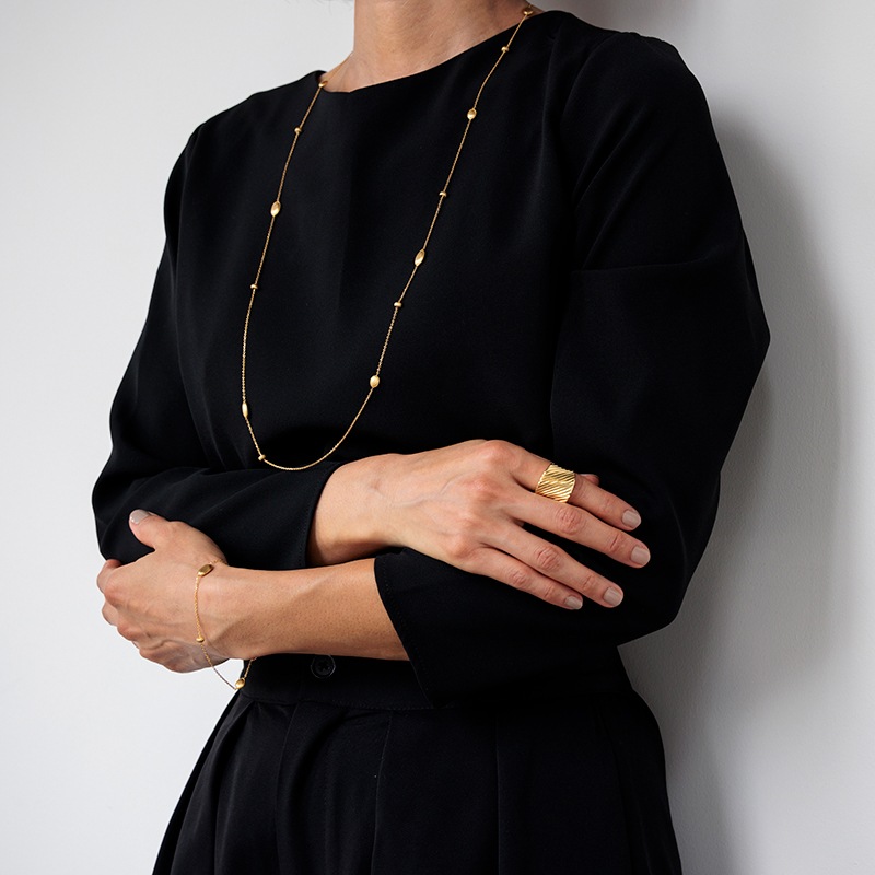 K18YG ゴールドリング ミリオリーニ 