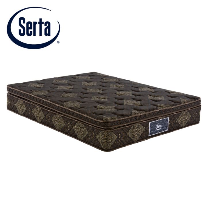 美品！お値下げ！サータ serta ポケットコイル マットレス ブラウン USサイズ】ポケットコイルマットレス SERTA/サータ【Serta Tradition