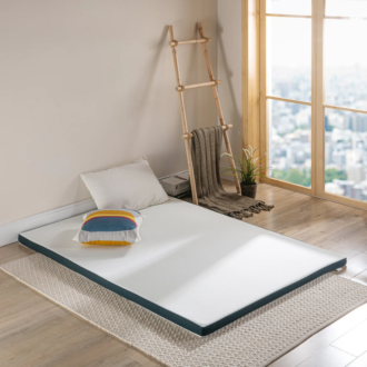 【ショートセミシングル】ZINUS 低反発 GreenTea マットレストッパー