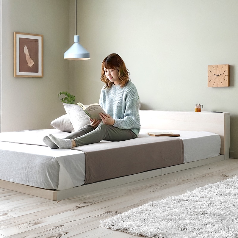 ベッドフレーム,ダブル｜インテリア家具通販【cacom公式ショップ】