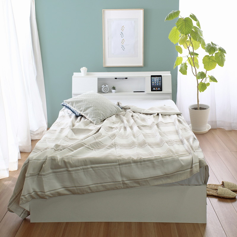 FLAP【フラップ】ベッドフレーム　セミダブル　マットレス別売　 【一年保証付】 ベッドフレーム FLAP(フラップ) フレーム単体販売 セミダブル