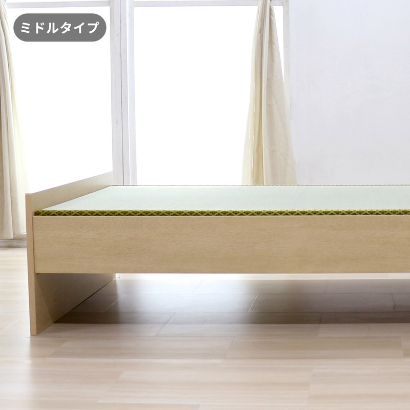 Amazon｜大島屋 畳ベッド ベッド シングルベッド (ナチュラル, 宮なし畳ベッド)｜ベッドフレーム オンライン通販