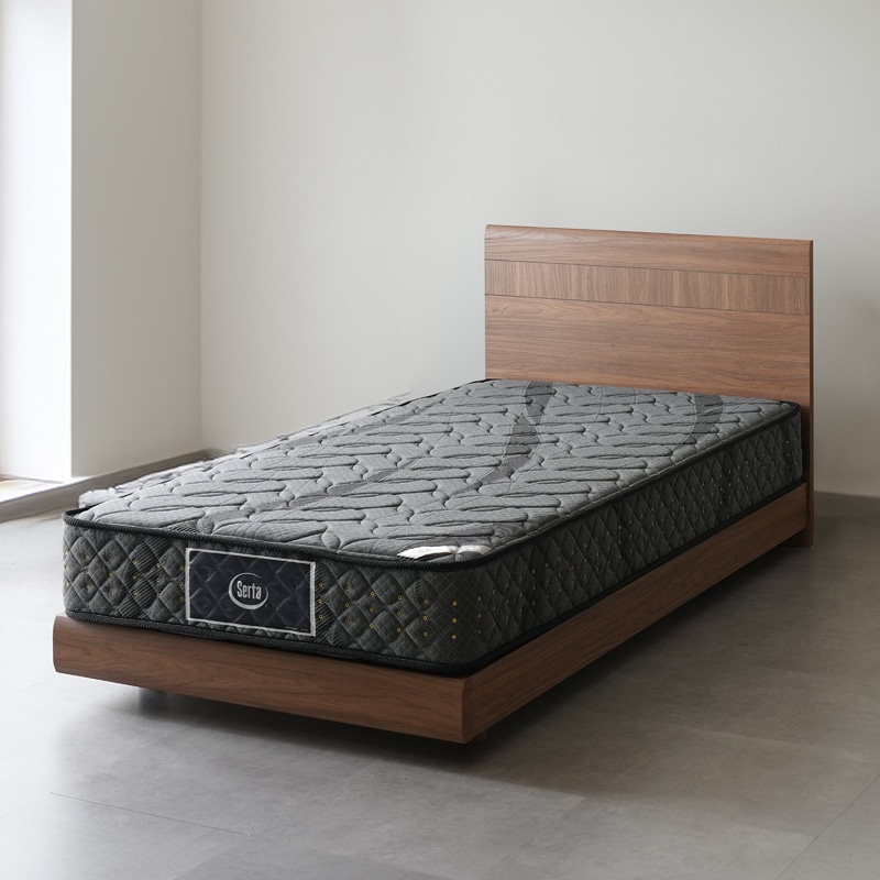 【超美品】日本製ベッド&Sertaマットレス 日本人好みのSerta最高級マットレス Serta:サータ スーペリアデイ