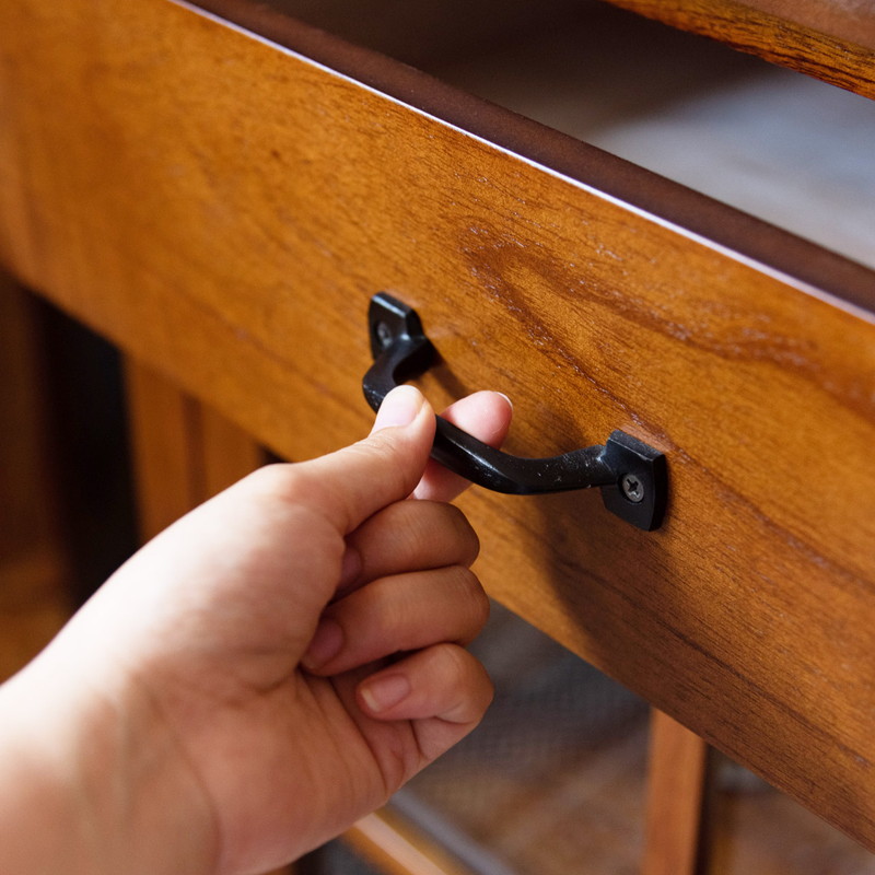 ミニタイプ】ミニキャビネット 【ティンバー】 60×40×75cm｜ベッド