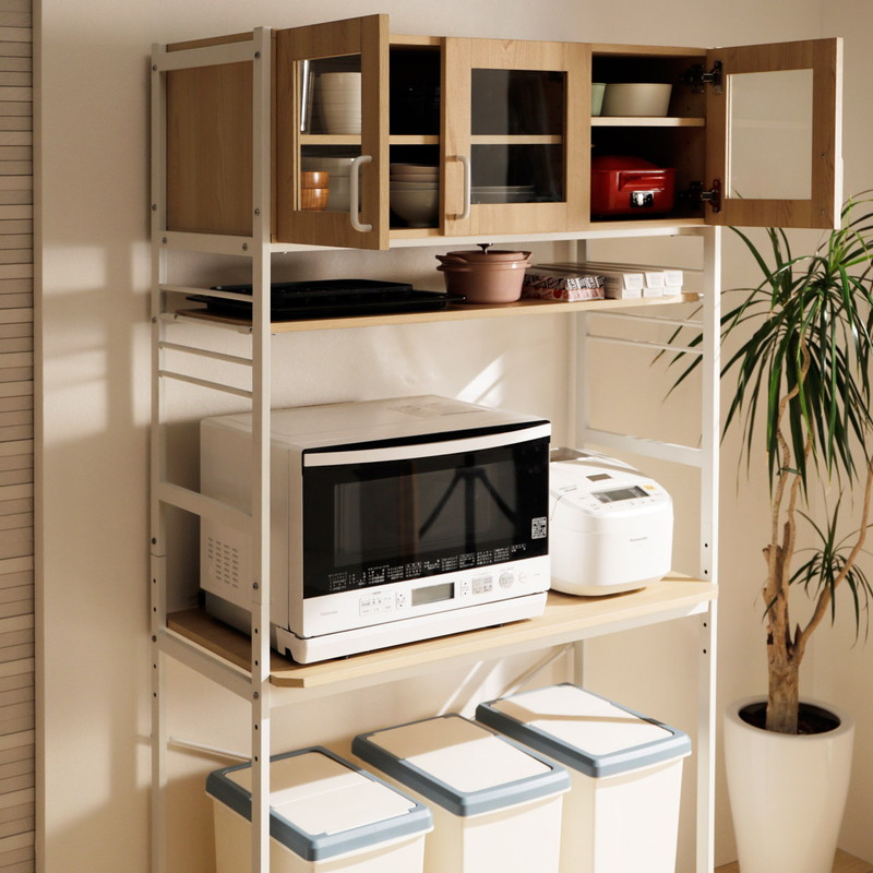 収納 キッチンラック 【Luna】ルナ｜ベッド・マットレス・インテリア