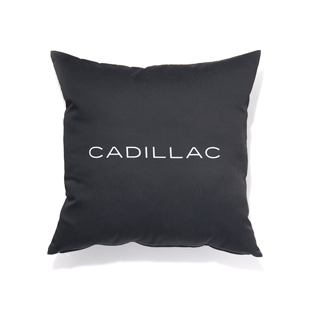 CADILLAC SQUARE CUSHION (BLACK)