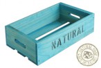 Cafe de Savonオリジナル木箱　Ｌサイズ ブルー