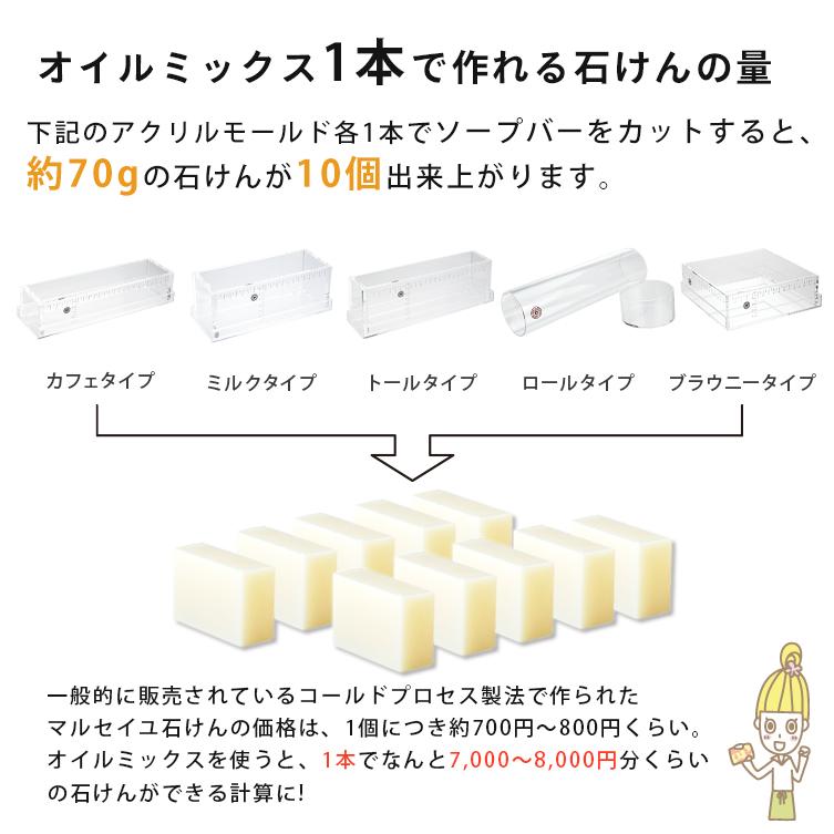 【予約販売 2/17以降出荷】【計量不要】カフェ・ド・サボンオリジナル 贅沢Ｗバターのリペア石けんオイルミックス 手作り石けんレシピ付き