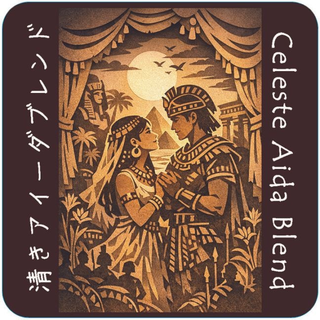 【100g】清きアイーダブレンド（中煎り）