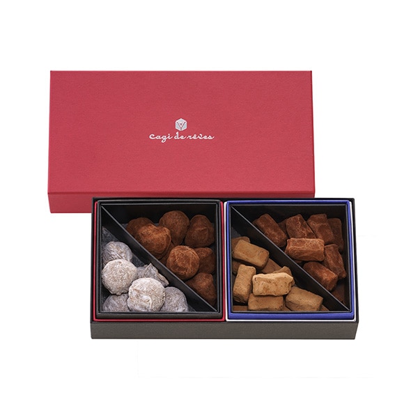 プチトリュフアソートメント（ナチュール／シャンパンロゼとアールグレイ／アッサム）