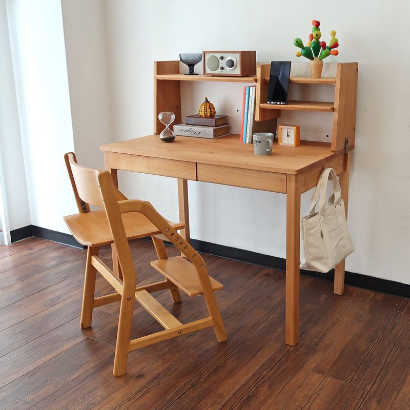 学習机 幅100cm タブレットスタンド 机 学習デスク 勉強机 勉強デスク 収納 上棚 新入学 子供 子ども キッズ 小学生 女の子 男の子 子供机 学習 コンパクト シンプル おしゃれ 無垢 国産 日本製 ナチュラル