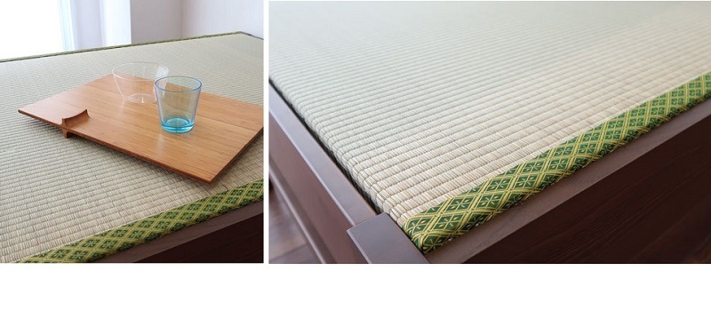 高さ別注可能 木製畳ベッド シングル｜い草畳＆無垢材使用｜国産・日本製｜和モダンデザイン｜高さオーダー対応