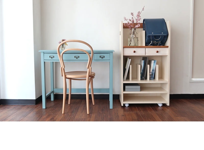 天然木パイン材 ランドセルラック 完成品|ホワイト仕上げ|小学生のランドセル収納におすすめ