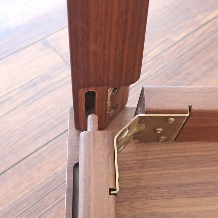 【伸長式】ダイニングテーブル 幅80〜130cm ウォールナット材 2人掛け コンパクト ナチュラル シンプル 高級 天然木