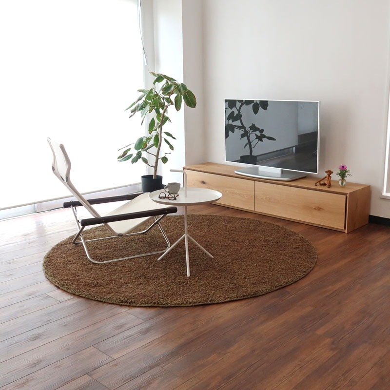 完成品 ローボード オーク テレビ台 幅200 国産 木製テレビ台 TV台