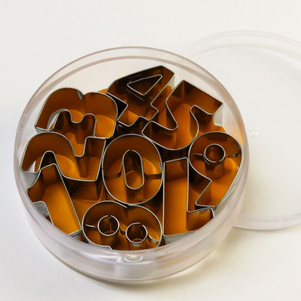 ☆ クッキー型 (ナンバー) 9種各1個入 6.9併用 アソート EN02AS-9