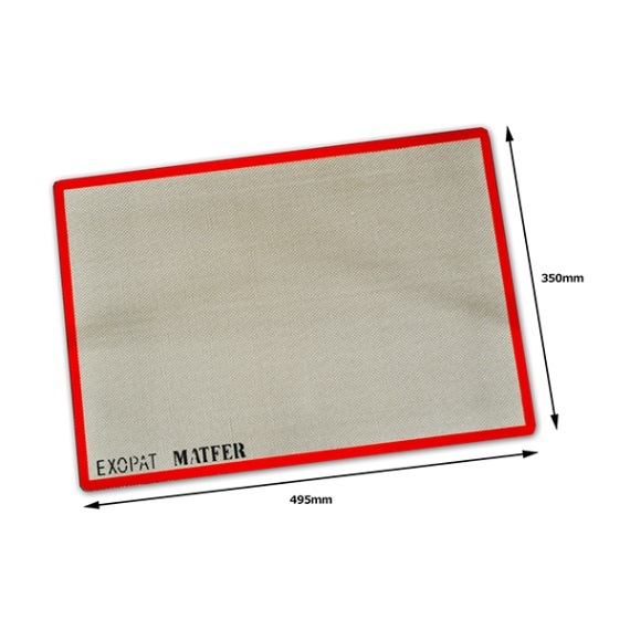 シリコンマット 495×350mm マトファー製 Rタイプ 1個入 KGP037-1 | 型